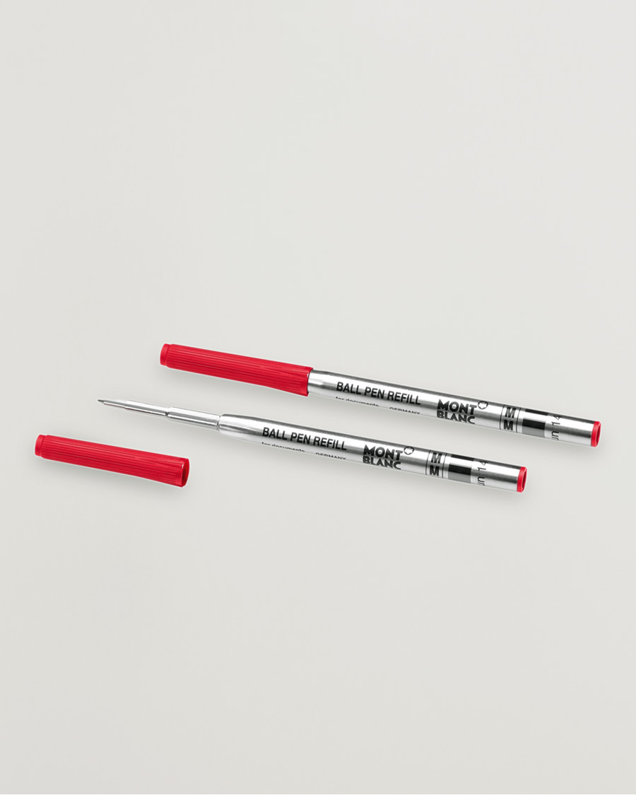 Herren |  | Montblanc | 2 Ballpoint Pen Refills Modena Red