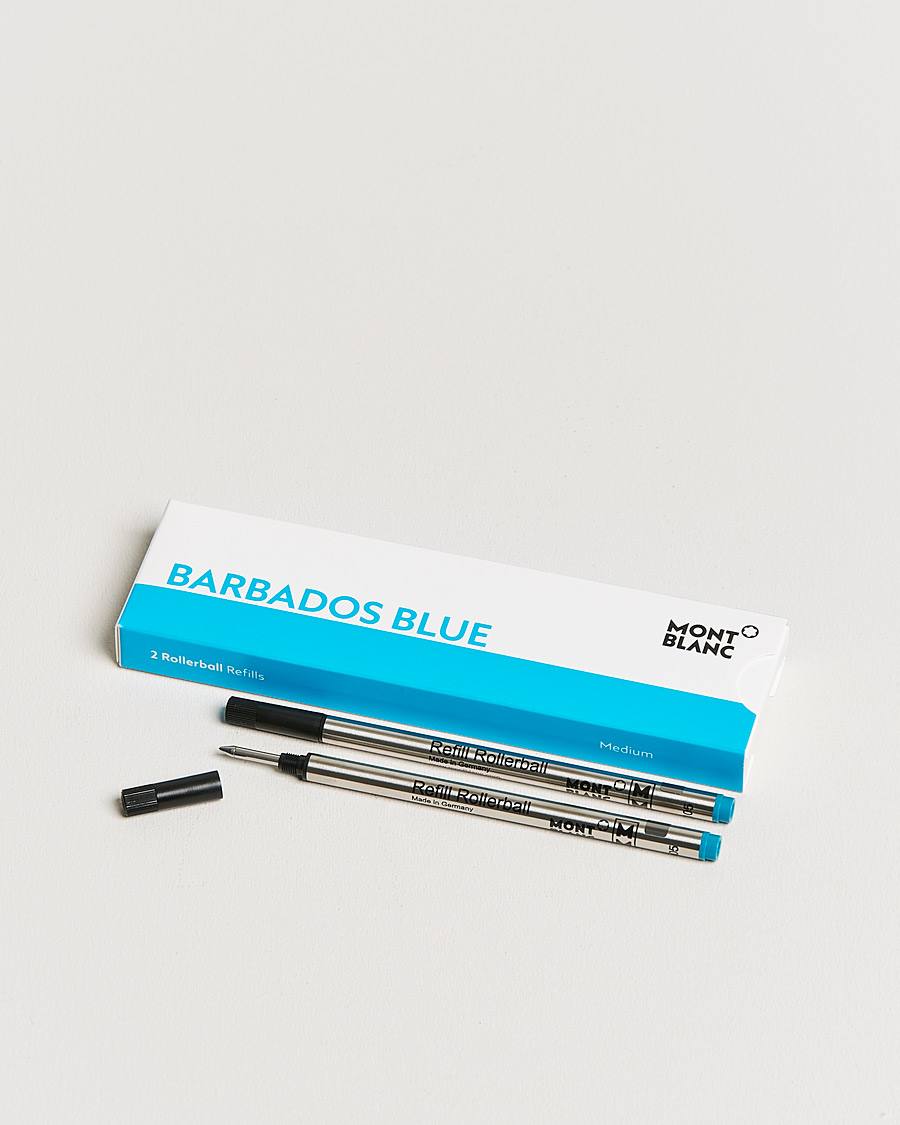 Herren | Montblanc 2 Rollerball Refills Barbados Blue | Montblanc | 2 Rollerball Refills Barbados Blue