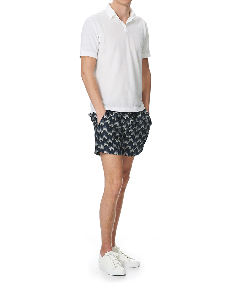 Herren | Badehosen | Missoni | Zig-Zag Swim Trunks Navy