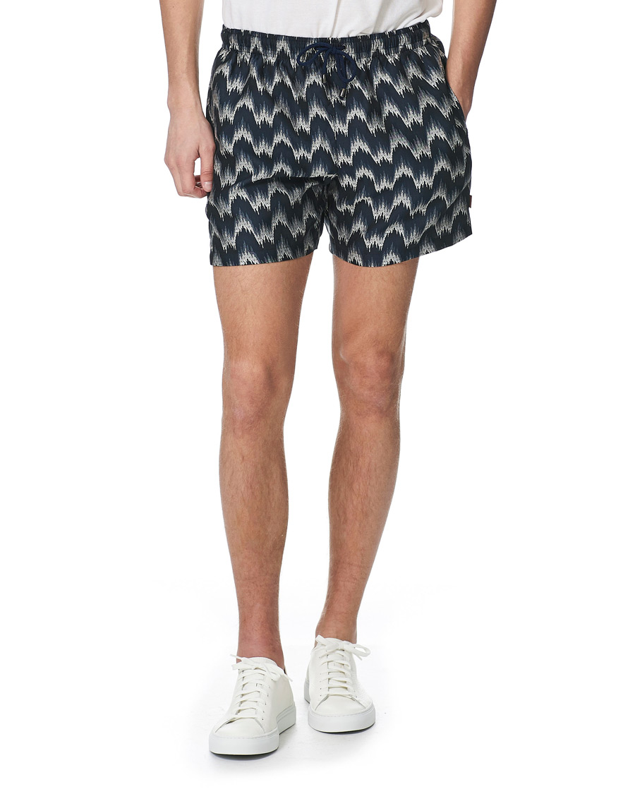 Herren | Badehosen | Missoni | Zig-Zag Swim Trunks Navy