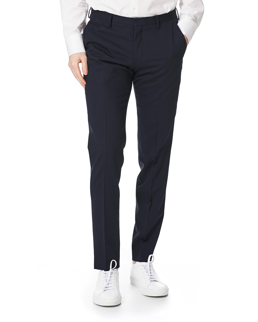 Herren | Hosen | Tiger of Sweden | Thodd Wool Suit Trousers Navy