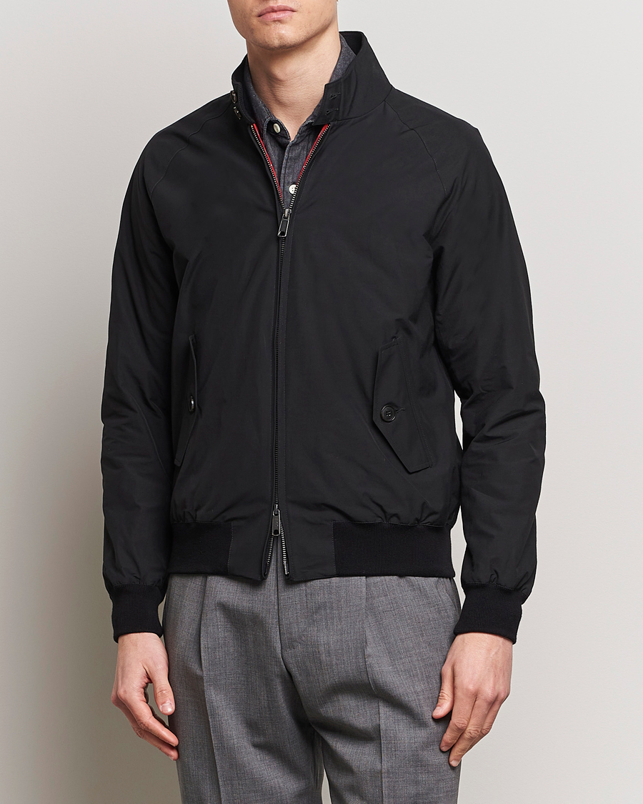 Men | Spring Jackets | Baracuta | G9 Original Harrington Jacket Black