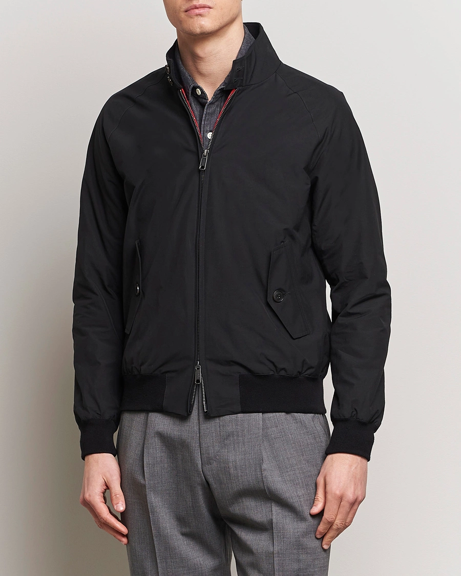 Men | Best of British | Baracuta | G9 Original Harrington Jacket Black