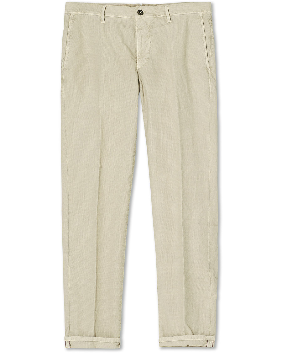 Herren | Hosen | Incotex | Easy Fit Selvedge Cotton Chinos Desert Khaki