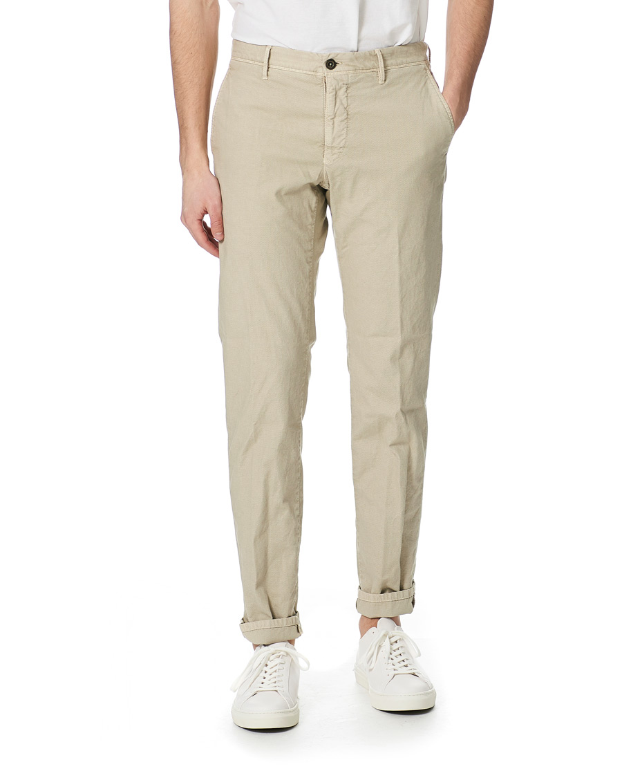 Herren | Hosen | Incotex | Easy Fit Selvedge Cotton Chinos Desert Khaki
