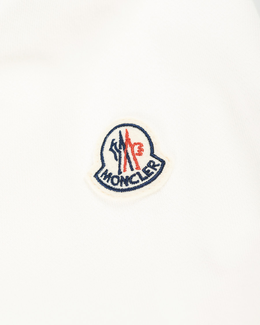 Herren | Pullover | Moncler | Maglia Full Zip Hoodie Off White