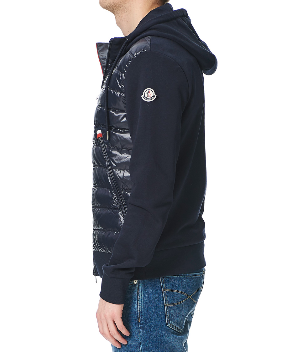 Herren | Jacken | Moncler | Maglia Full Zip Hybrid Navy