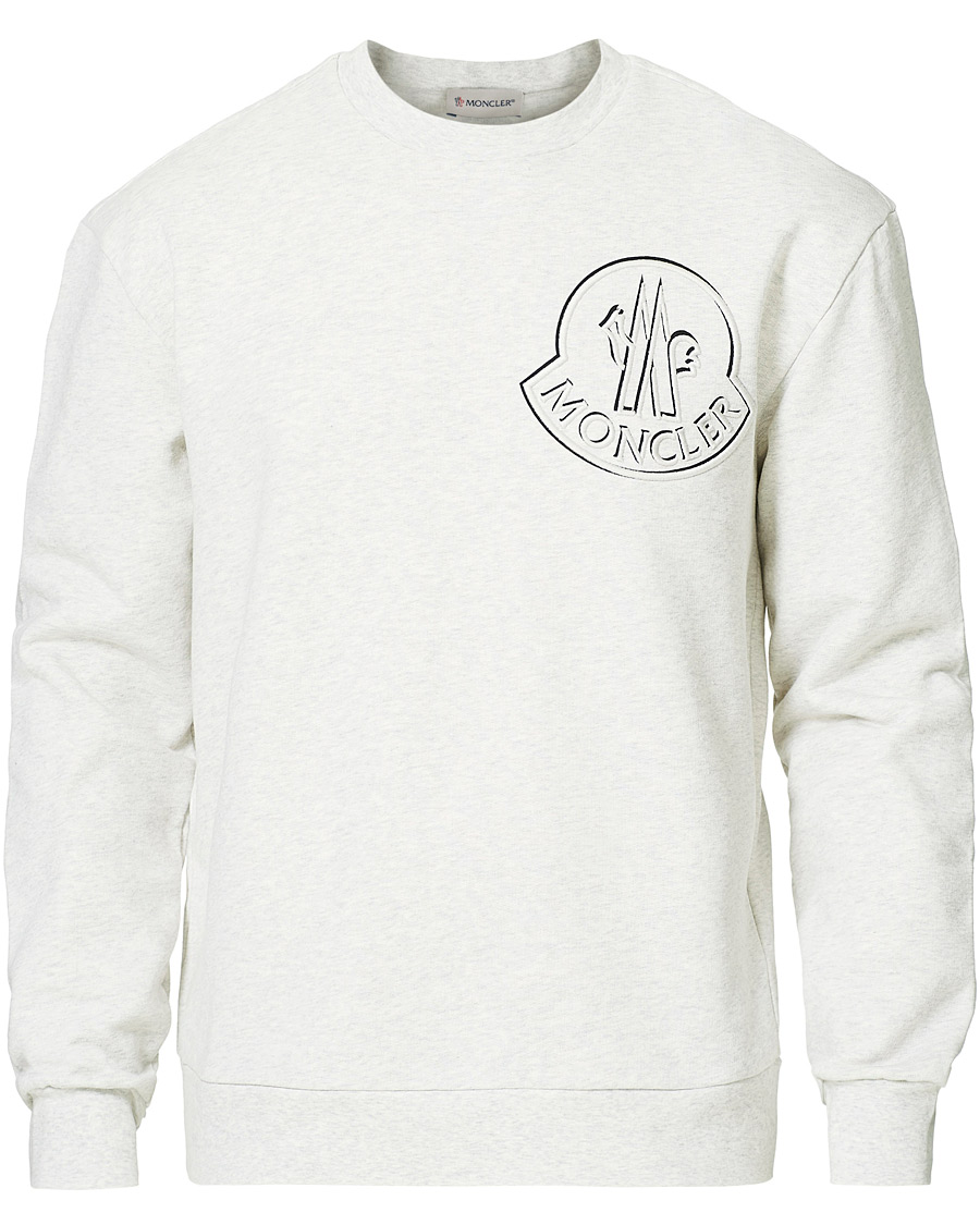 Herren | Pullover | Moncler | Maglia Crew Neck Sweatshirt Grey
