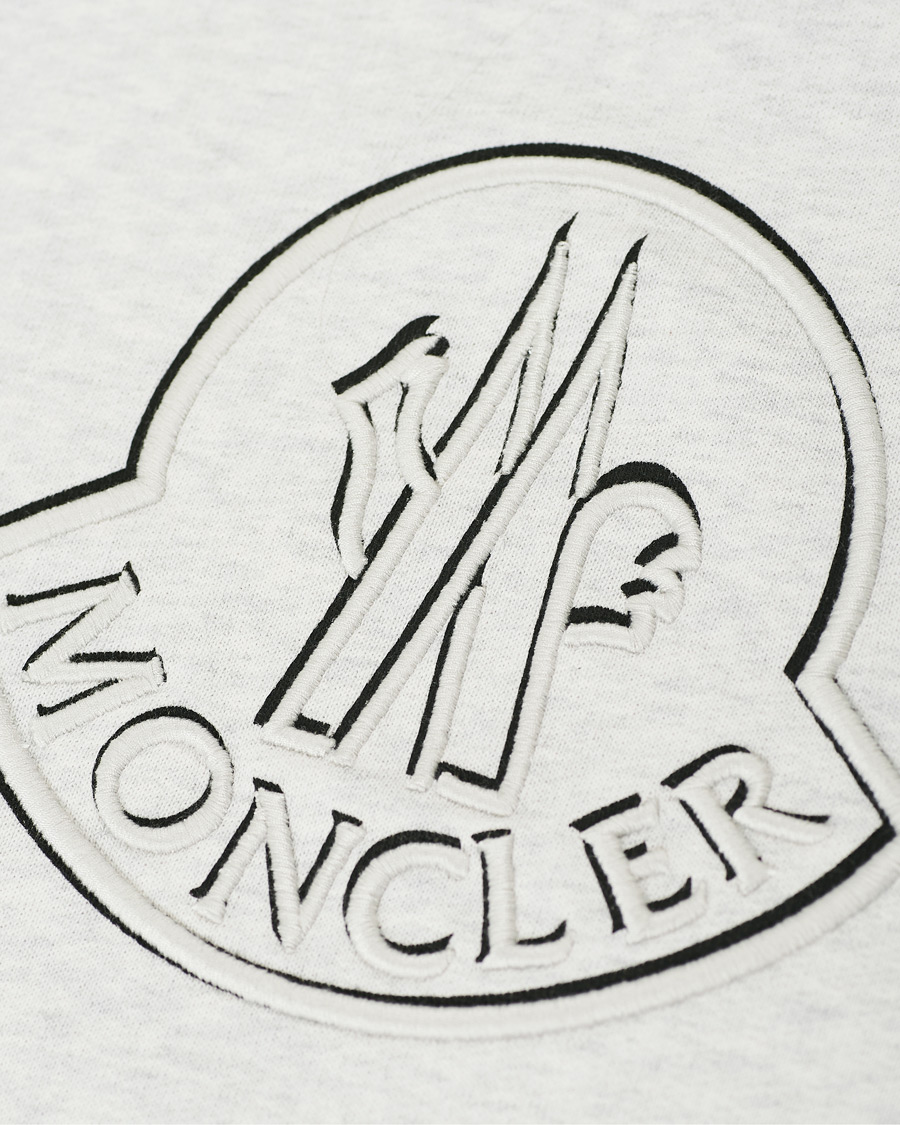 Herren | Pullover | Moncler | Maglia Crew Neck Sweatshirt Grey