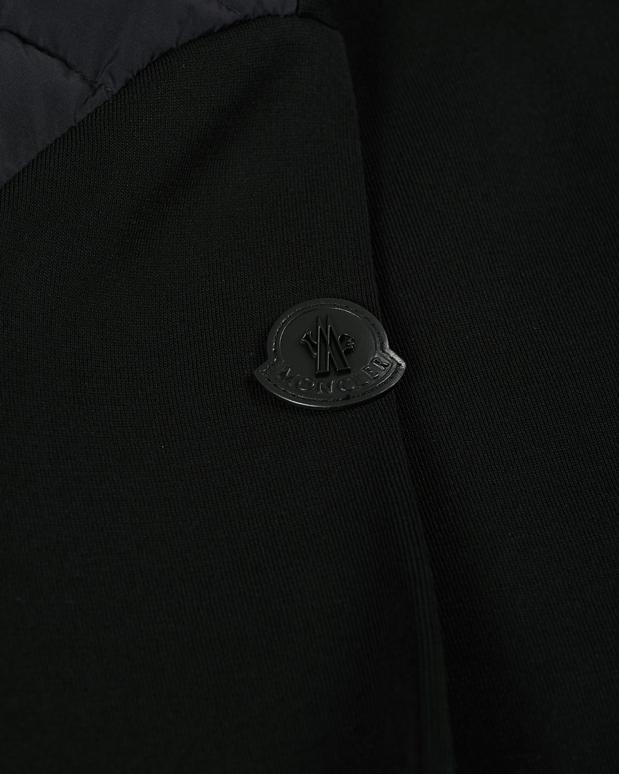 Herren | Pullover | Moncler | Cardigan Down Hybrid Black