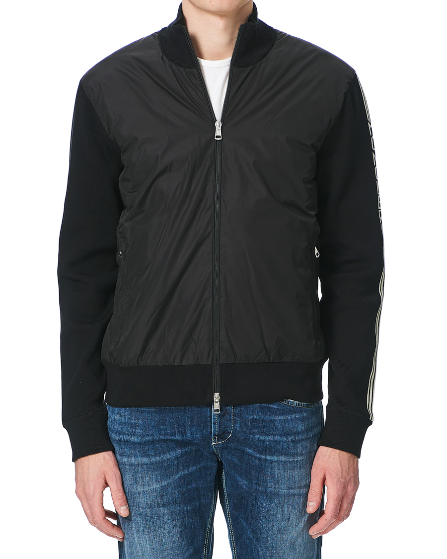 Herren | Pullover | Moncler | Cardigan Padded Hybrid Black
