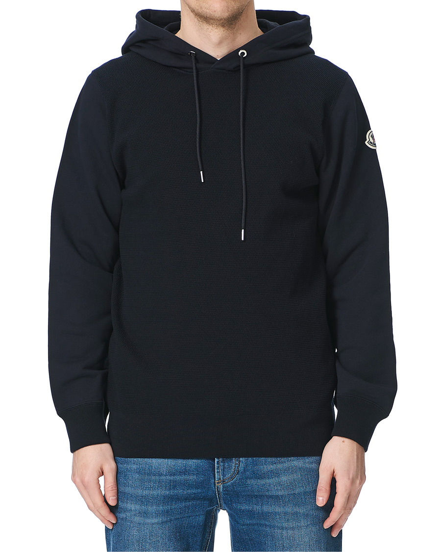 Herren | Pullover | Moncler | Girocollo Hoodie Navy