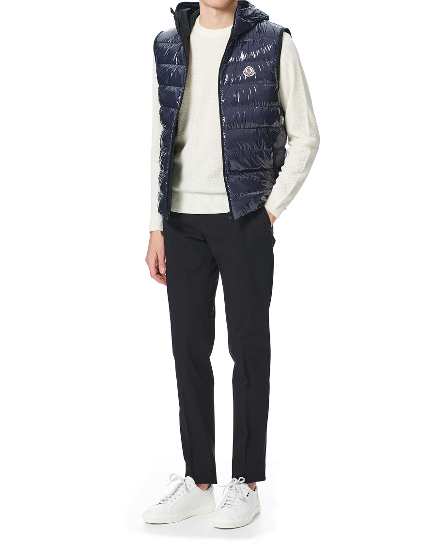Herren | Jacken | Moncler | Lappe Down Ripstop Vest Navy