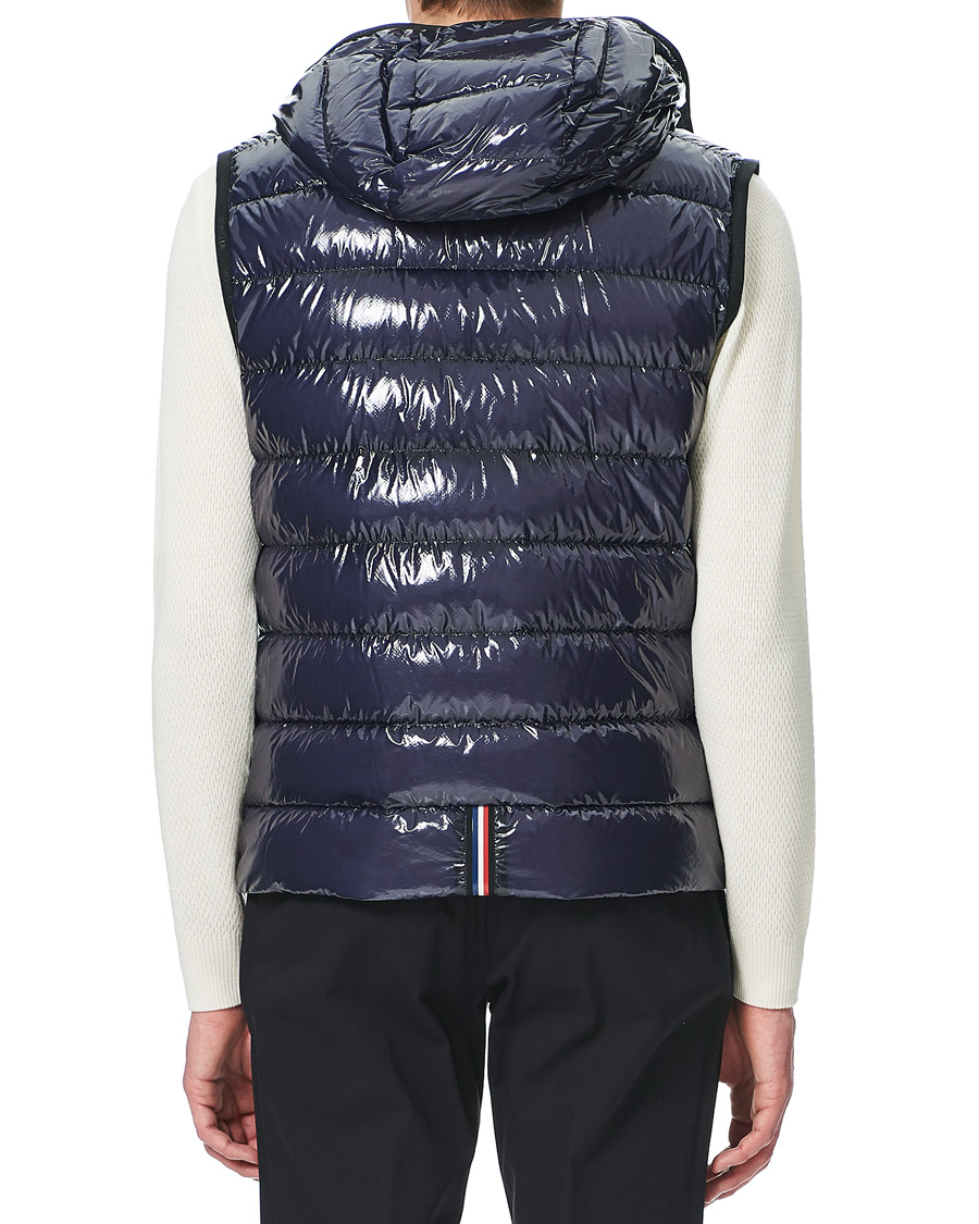 Herren | Jacken | Moncler | Lappe Down Ripstop Vest Navy