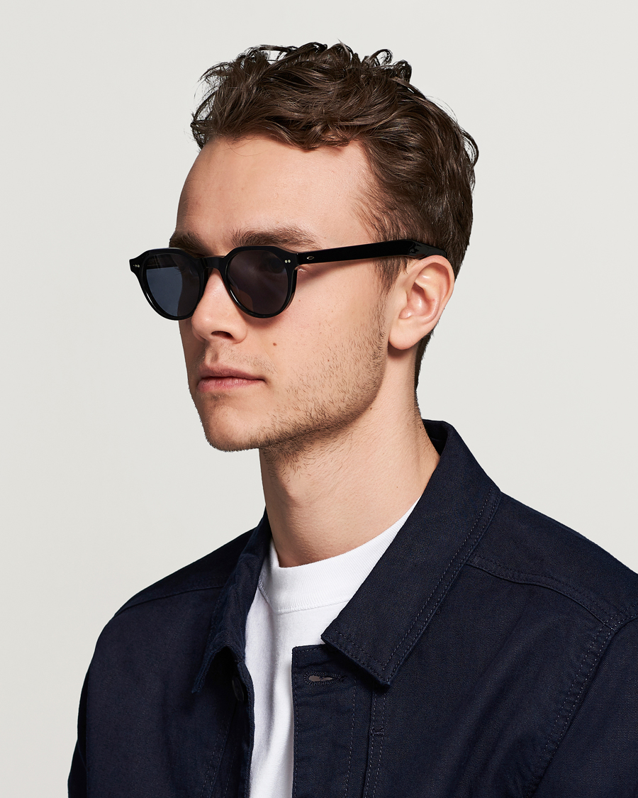 Herr | Runda solglasögon | EYEVAN 7285 | Lubin Sunglasses Black