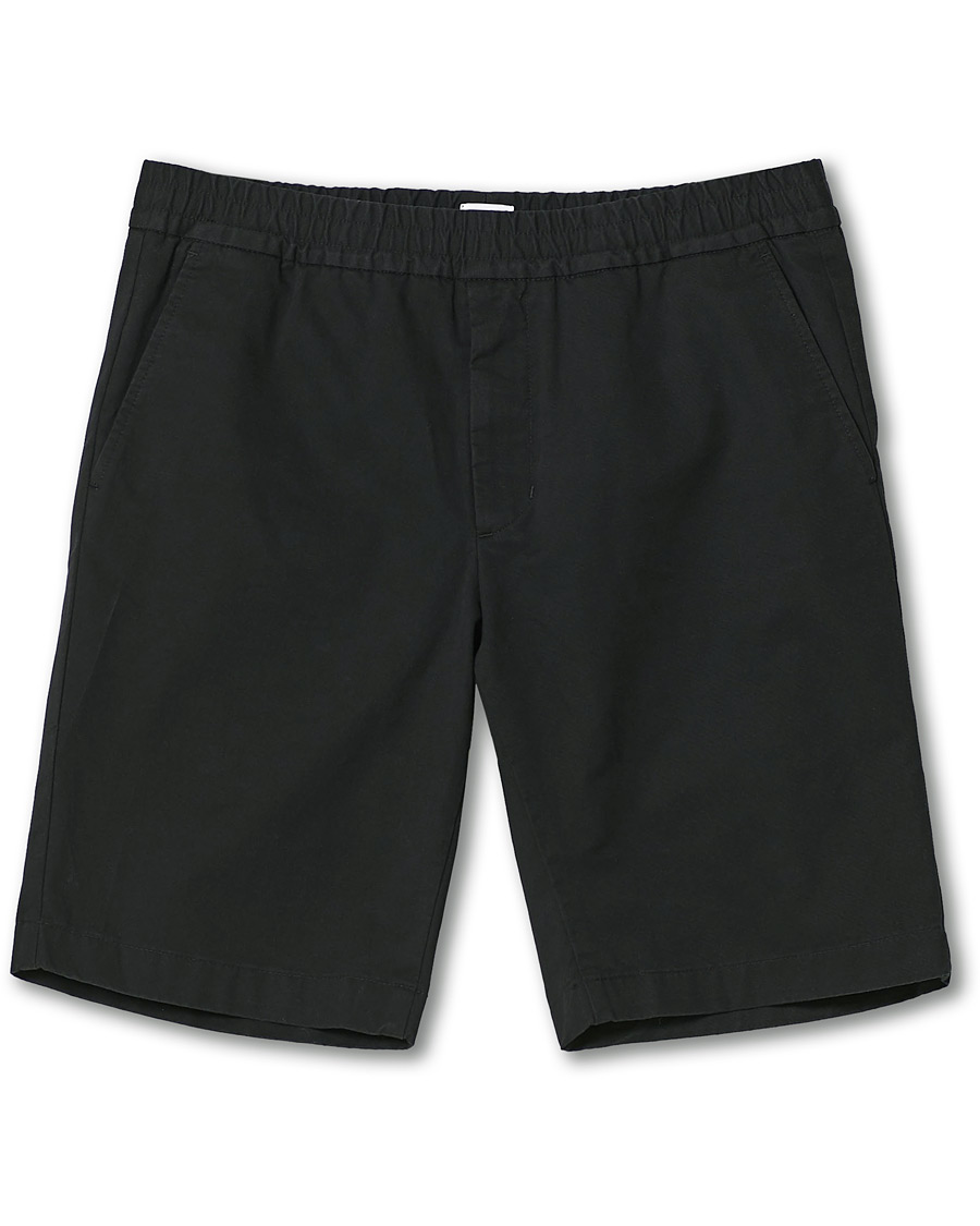 Herren | Shorts | Filippa K | Terry Cotton Shorts Black