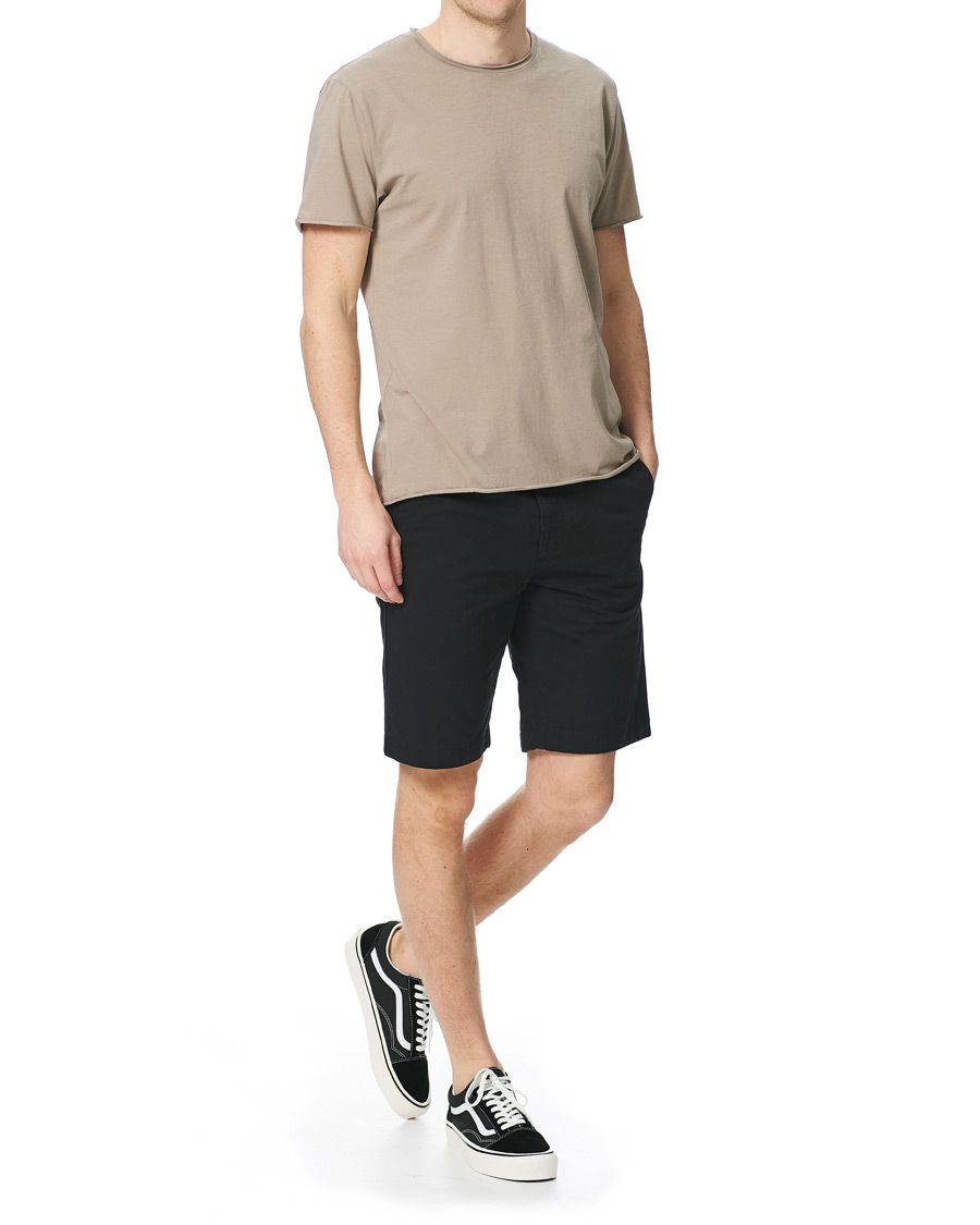Herren | Shorts | Filippa K | Terry Cotton Shorts Black