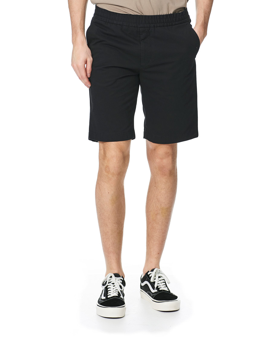 Herren | Shorts | Filippa K | Terry Cotton Shorts Black