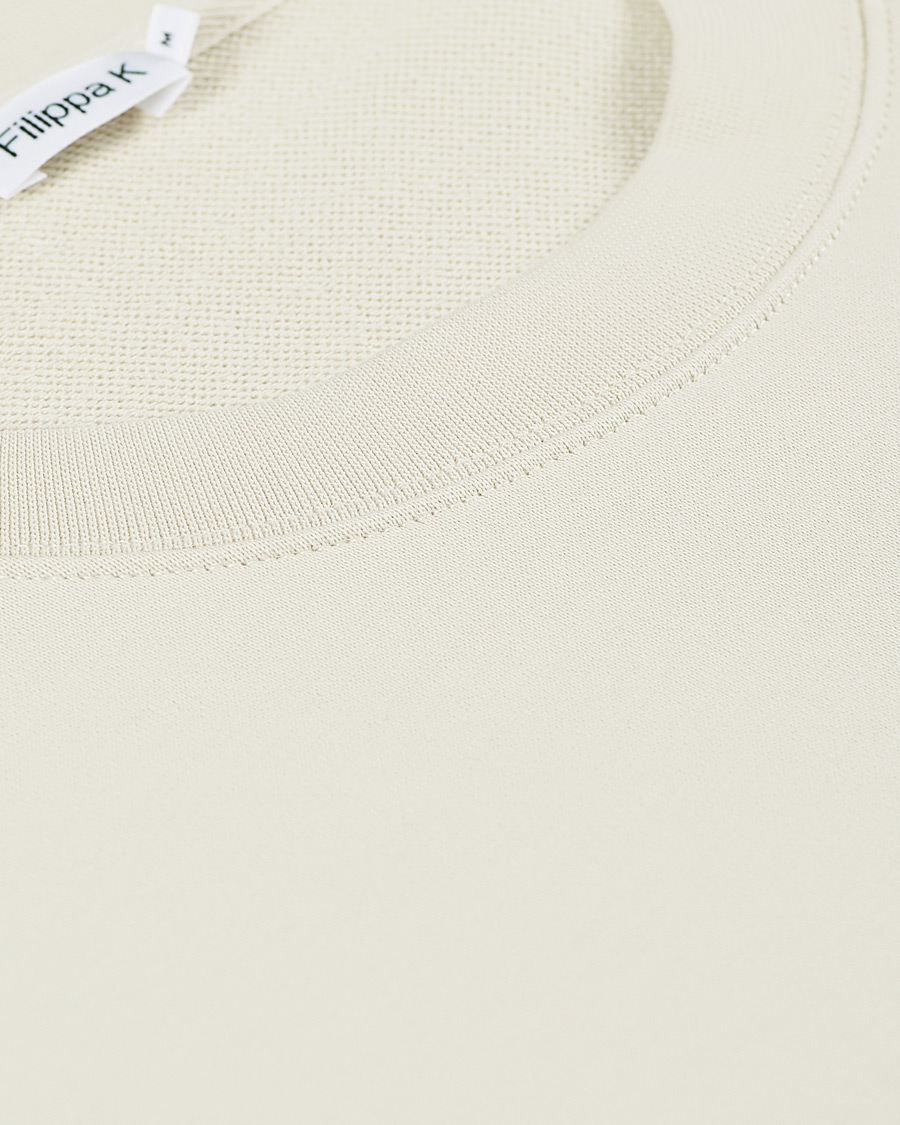 Herren | Pullover | Filippa K | Gustaf Organic Cotton Sweatshirt Vanilla Ice