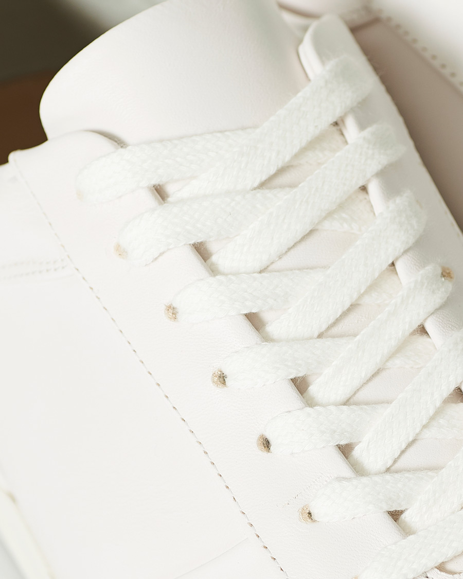 Herren | Filippa K Robert Leather Sneakers White | Filippa K | Robert Leather Sneakers White