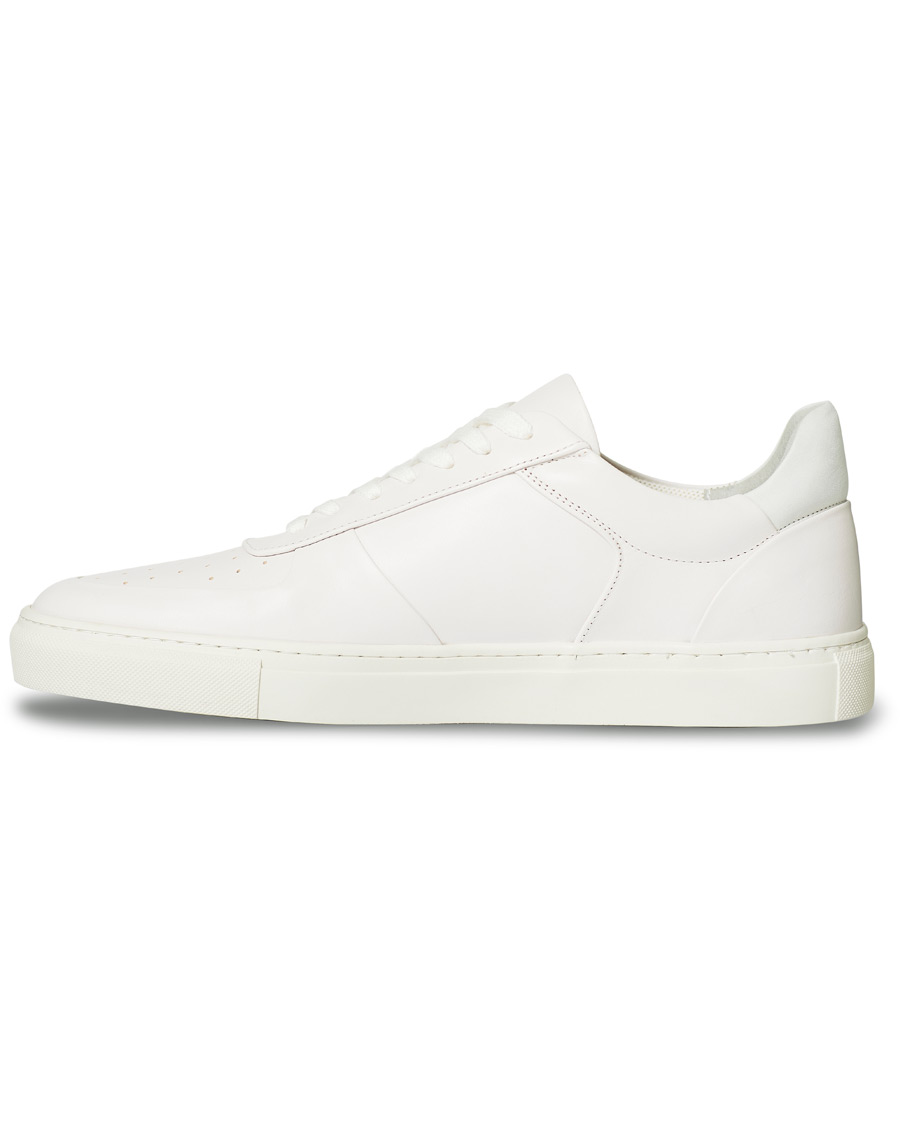 Herren | Filippa K Robert Leather Sneakers White | Filippa K | Robert Leather Sneakers White
