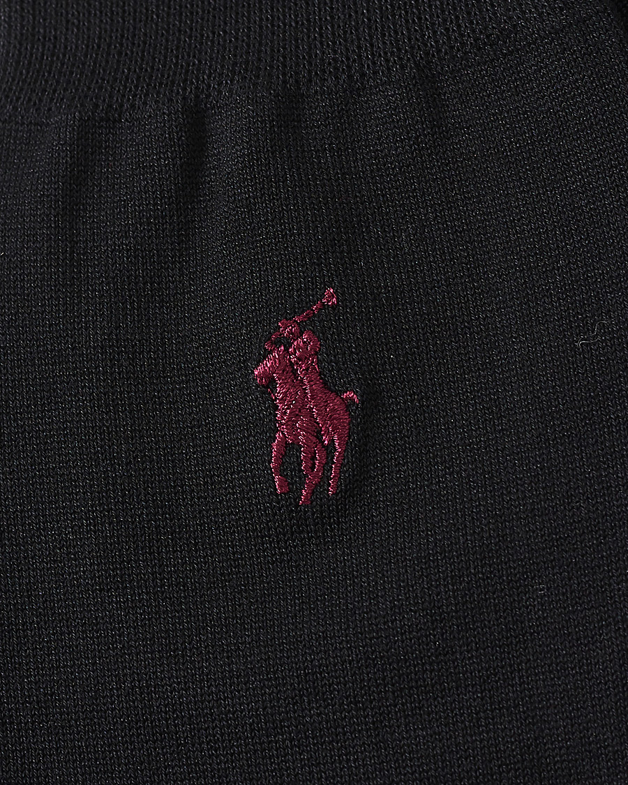 Herren | Unterwäsche | Polo Ralph Lauren | 2-Pack Mercerized Cotton Socks Black