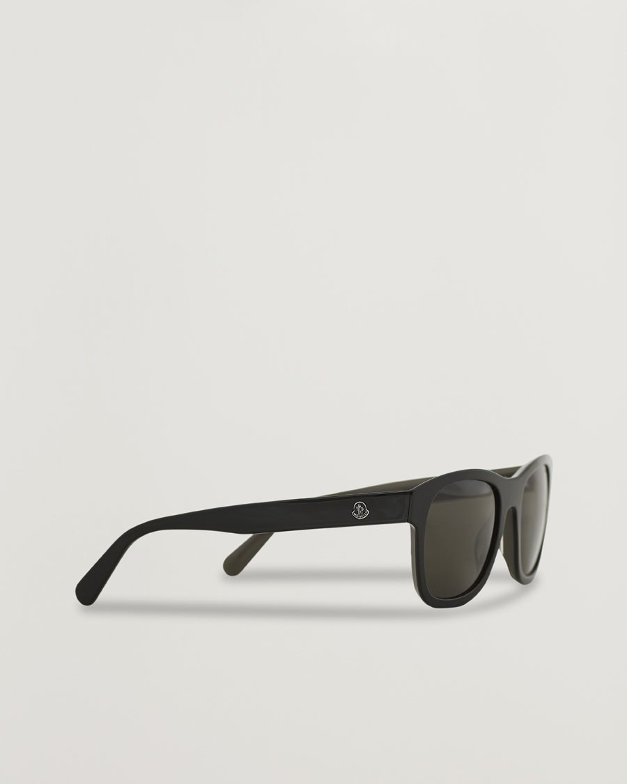 Herren | Moncler Lunettes ML0192 Sunglasses Black/Smoke Polarized | Moncler Lunettes | ML0192 Sunglasses Black/Smoke Polarized
