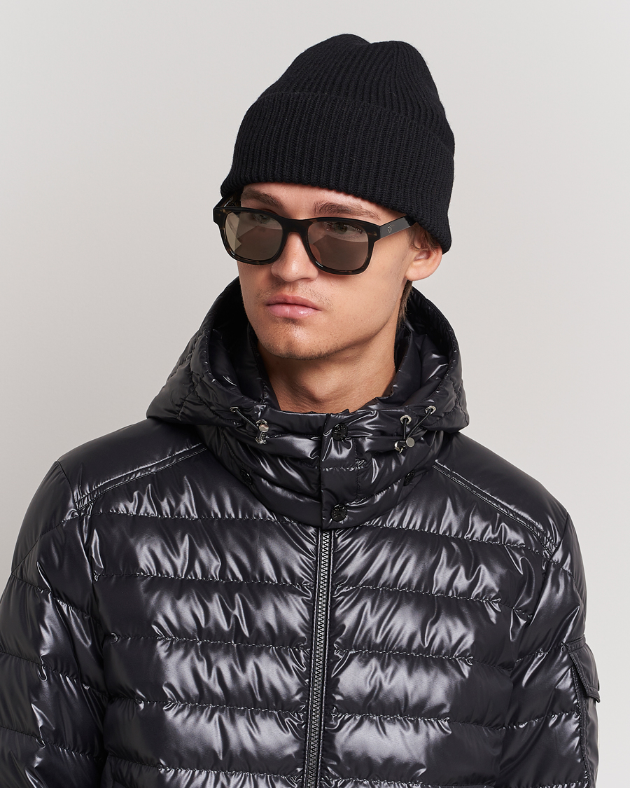 Herren |  | Moncler Lunettes | ML0192 Sunglasses Shiny Dark Brown/Roviex Mirror