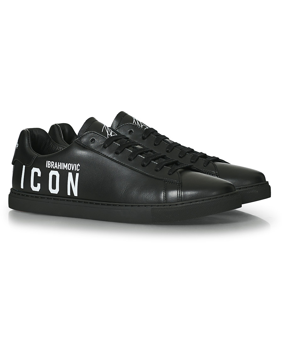 Herren | Dsquared2 Dsquared2 X Ibrahimovic New Tennis Sneaker Black | Dsquared2 | X Ibrahimovic New Tennis Sneaker Black
