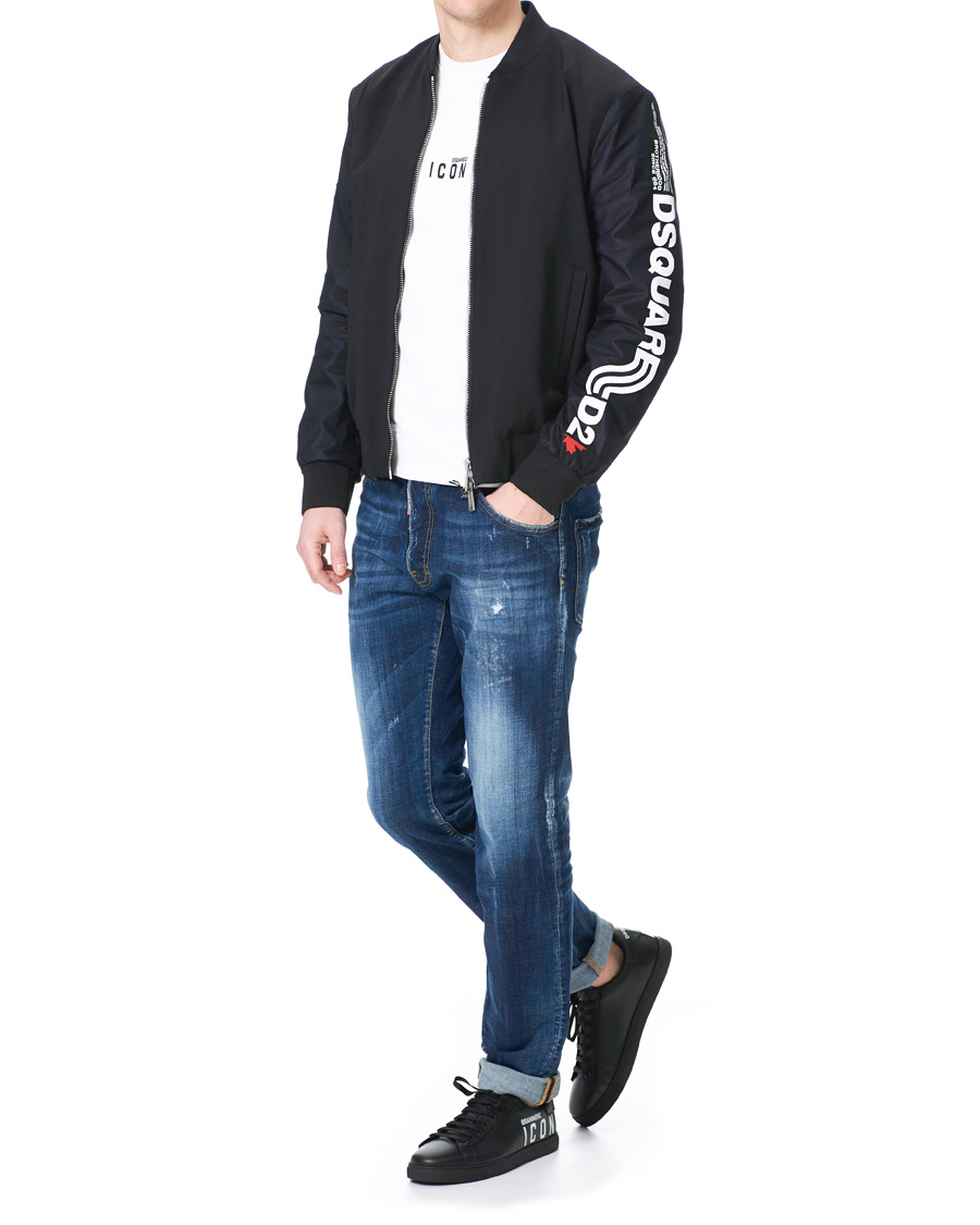 Herren | Dsquared2 Dsquared2 X Ibrahimovic New Tennis Sneaker Black | Dsquared2 | X Ibrahimovic New Tennis Sneaker Black