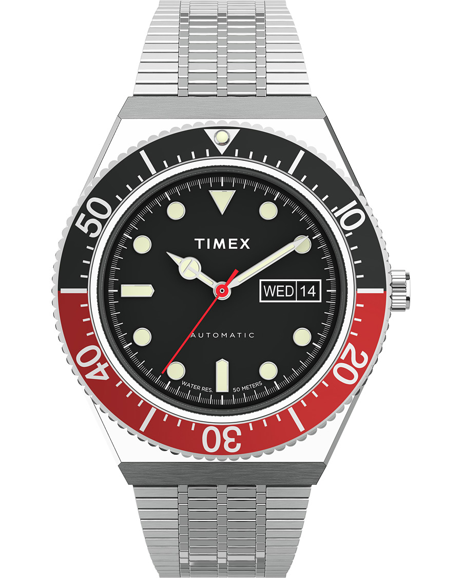 Herren | Timex M79 Automatic 40mm Black/Red | Timex | M79 Automatic 40mm Black/Red