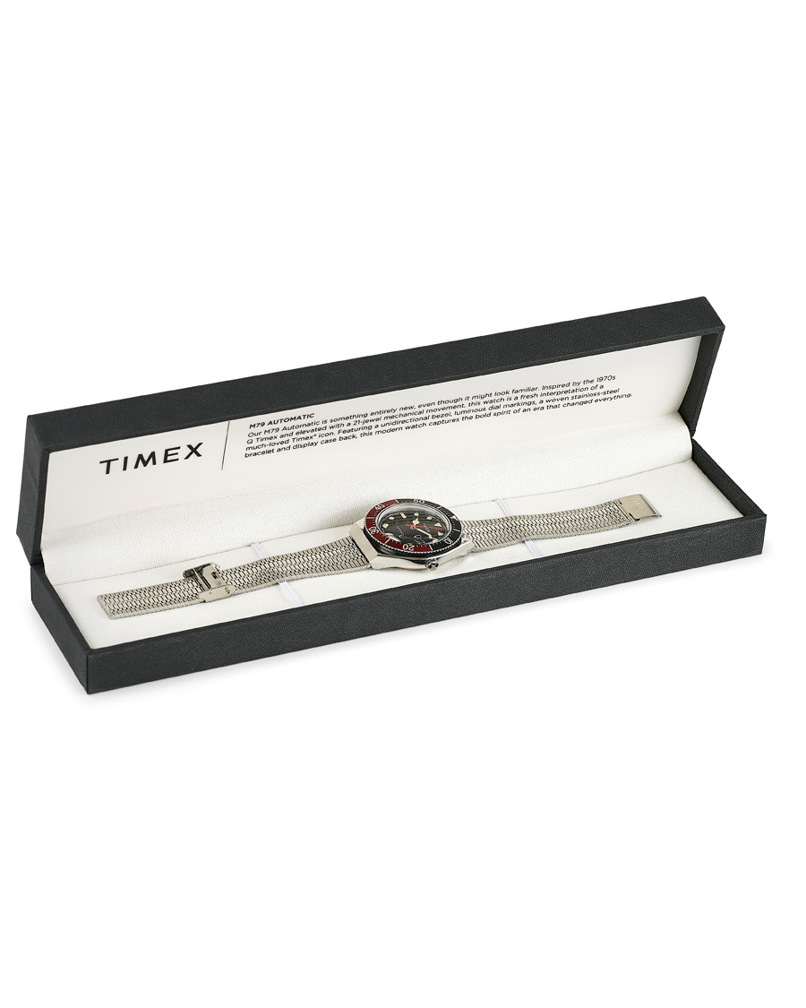 Herren | Timex M79 Automatic 40mm Black/Red | Timex | M79 Automatic 40mm Black/Red