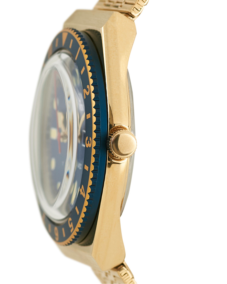 Herren | Timex Q Reissue 1979 Gold Tone/Blue | Timex | Q Reissue 1979 Gold Tone/Blue