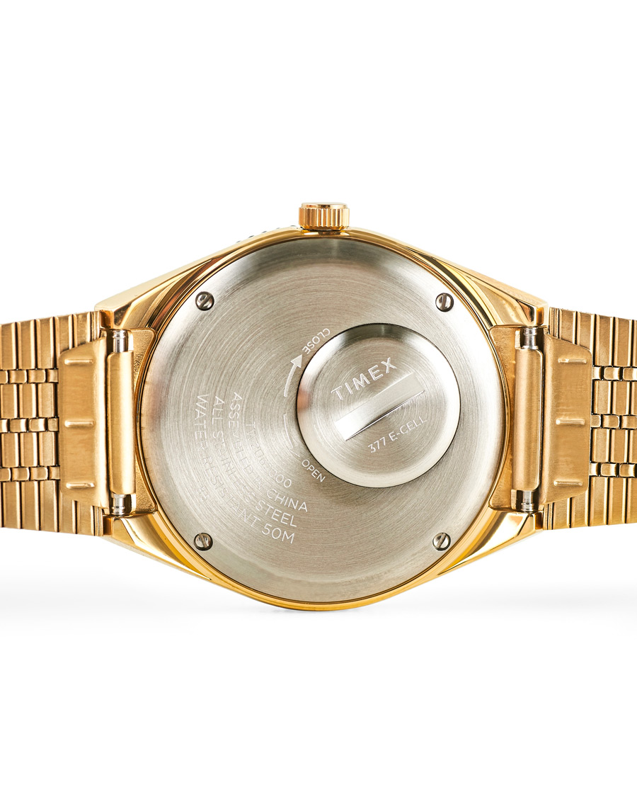 Herren | Timex Q Reissue 1979 Gold Tone/Blue | Timex | Q Reissue 1979 Gold Tone/Blue