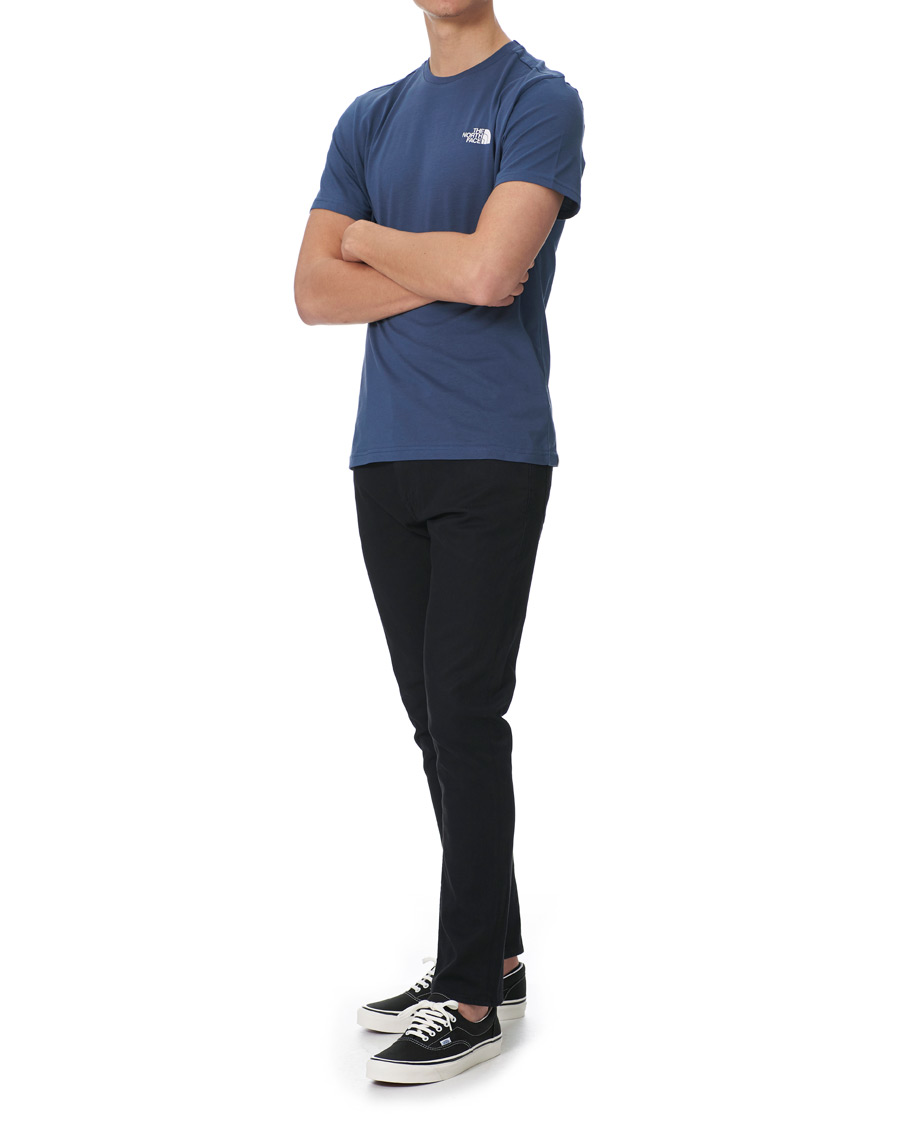 Herren | T-Shirts | The North Face | Simple Dome Crew Neck Tee Vintage Indigo