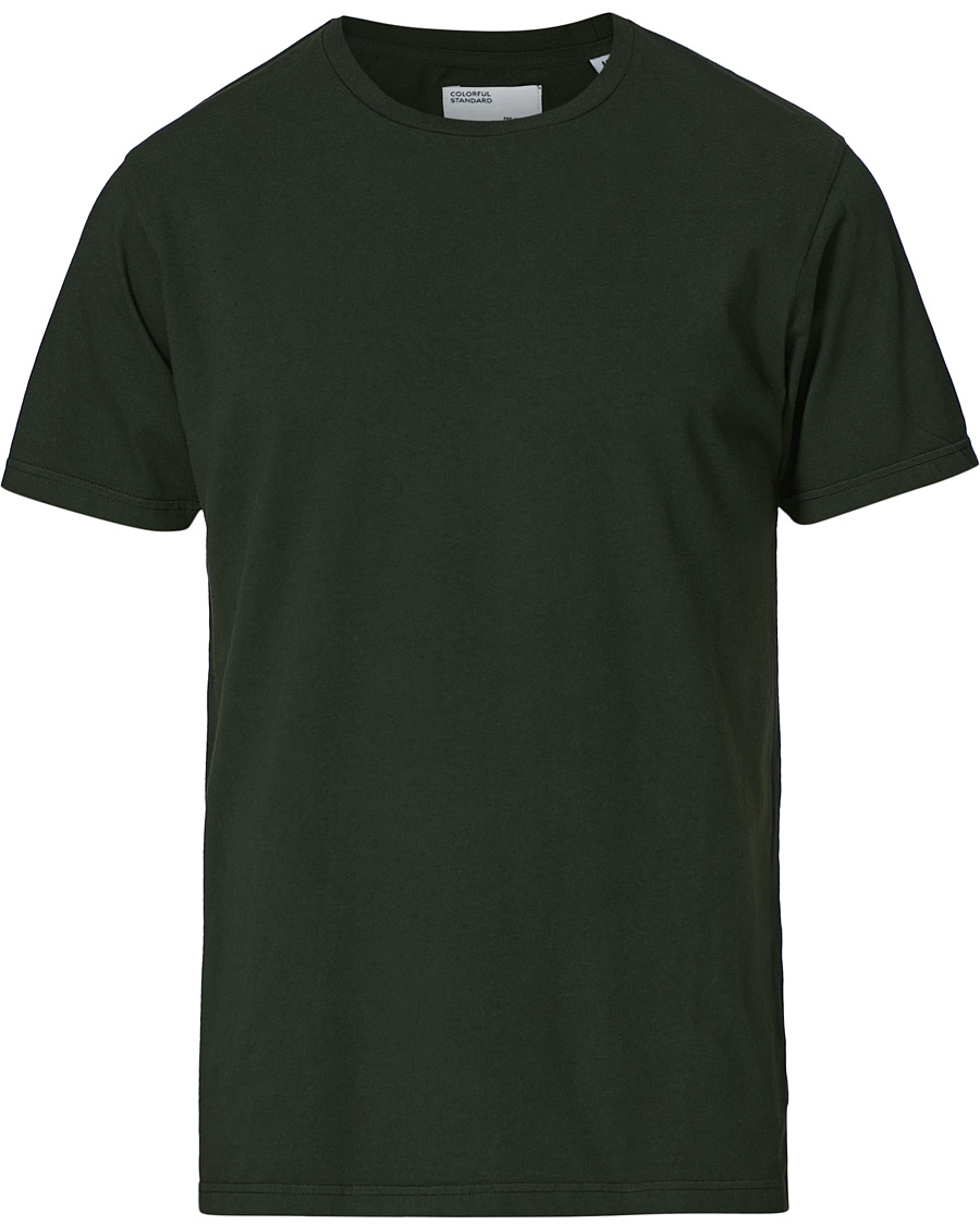 Herren | T-Shirts | Colorful Standard | Classic Organic T-Shirt Hunter Green