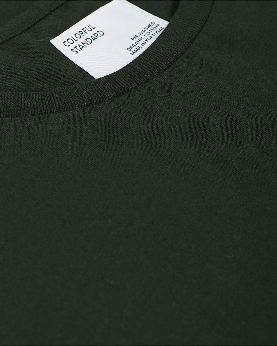 Herren | T-Shirts | Colorful Standard | Classic Organic T-Shirt Hunter Green