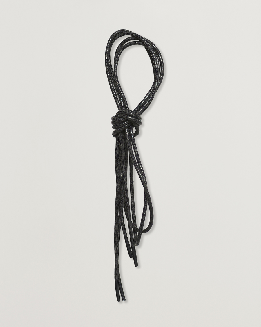Herren | Saphir Medaille d'Or | Saphir Medaille d'Or | Shoe Laces Thin Waxed 75cm Black
