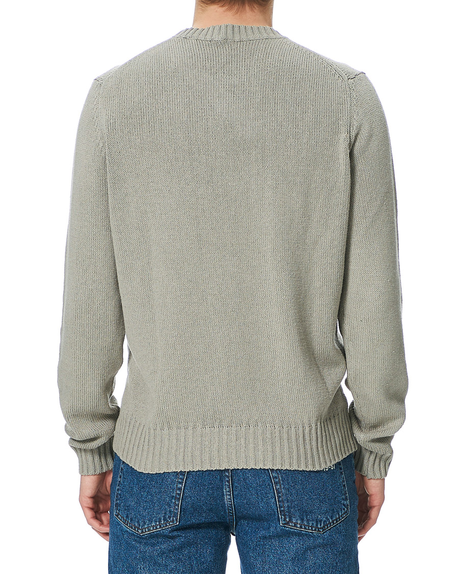 Herren | Pullover | Sunflower | Silk Crew Neck Light Grey