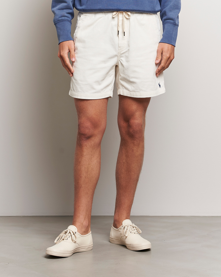 Herren |  | Polo Ralph Lauren | Prepster Corduroy Drawstring Shorts Warm White