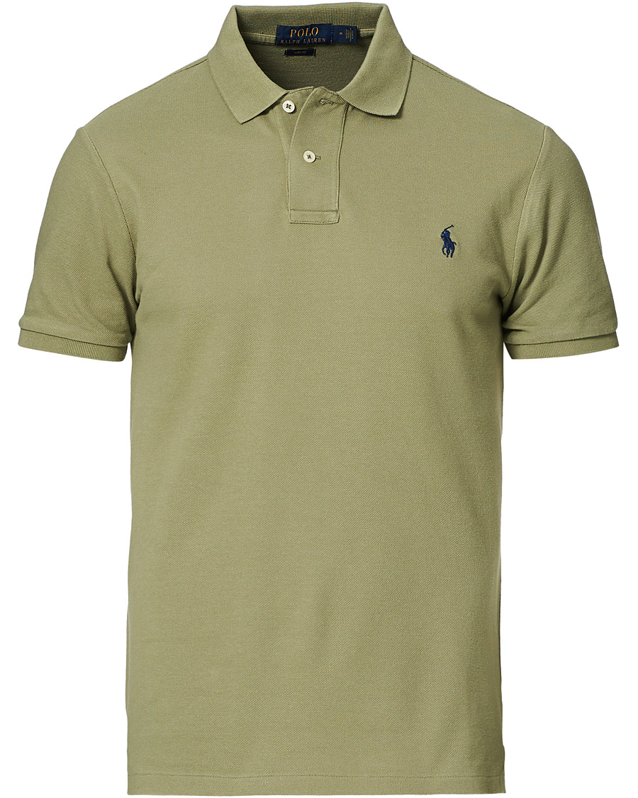 Herren | Poloshirts | Polo Ralph Lauren | Slim Fit Polo Sage Green