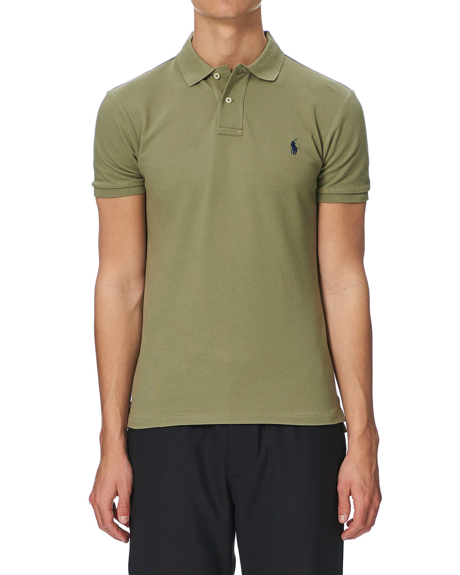 Herren | Poloshirts | Polo Ralph Lauren | Slim Fit Polo Sage Green