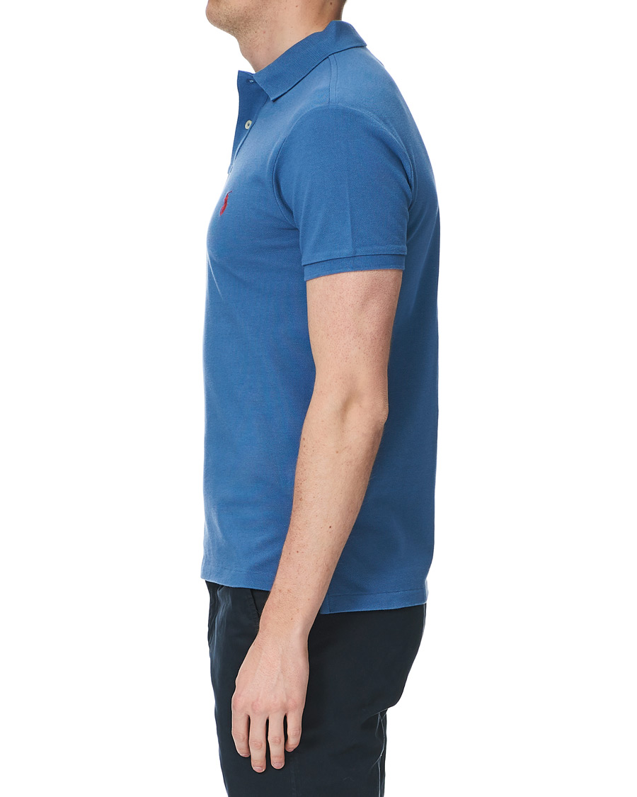 Herren | Poloshirts | Polo Ralph Lauren | Slim Fit Polo Delta Blue