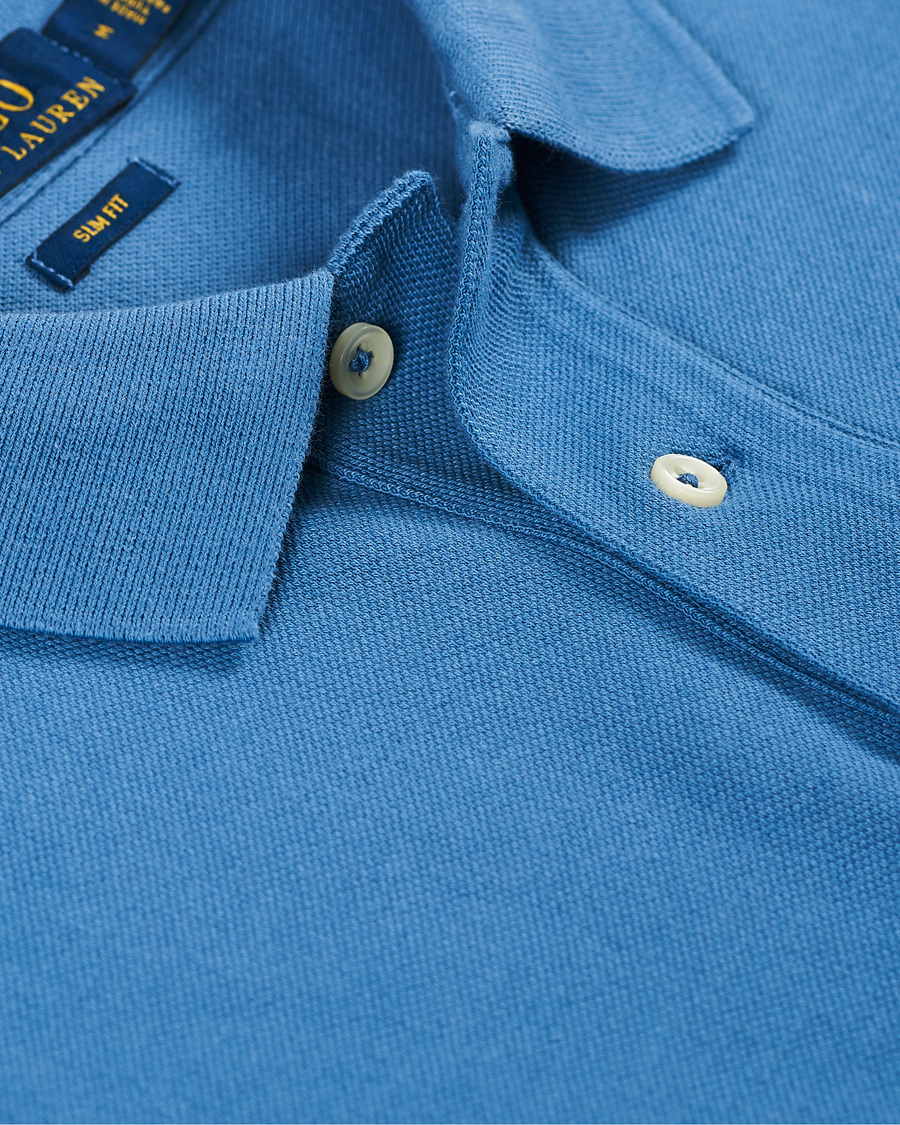 Herren | Poloshirts | Polo Ralph Lauren | Slim Fit Polo Delta Blue