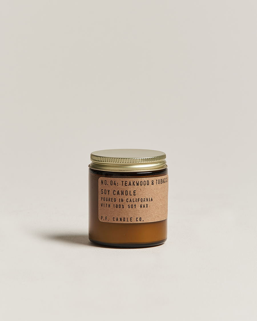 Herren | Duftkerzen | P.F. Candle Co. | Soy Candle No. 4 Teakwood & Tobacco 99g