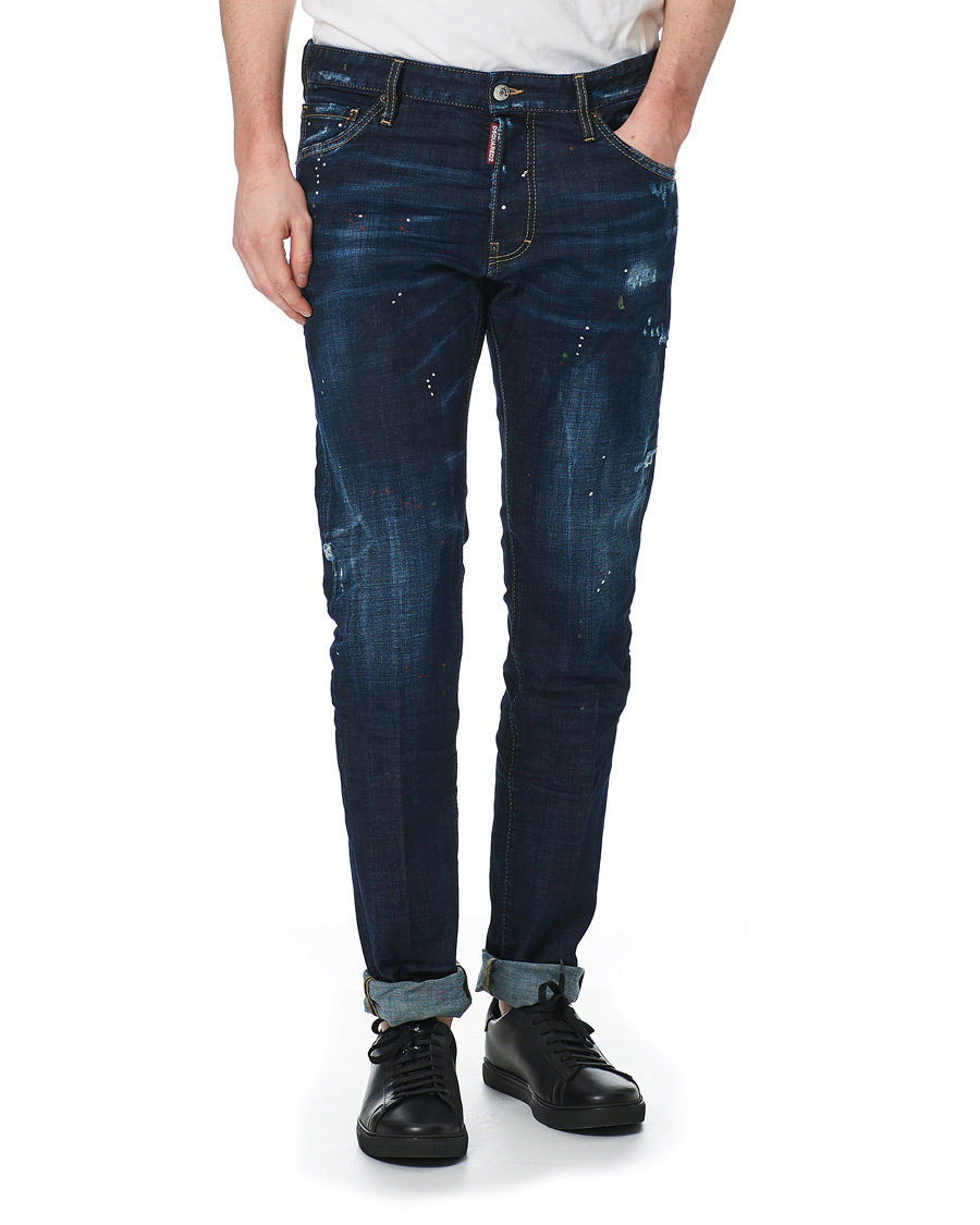Herren | Jeans | Dsquared2 | X Ibrahimovic Cool Guy Fit Jeans Blue