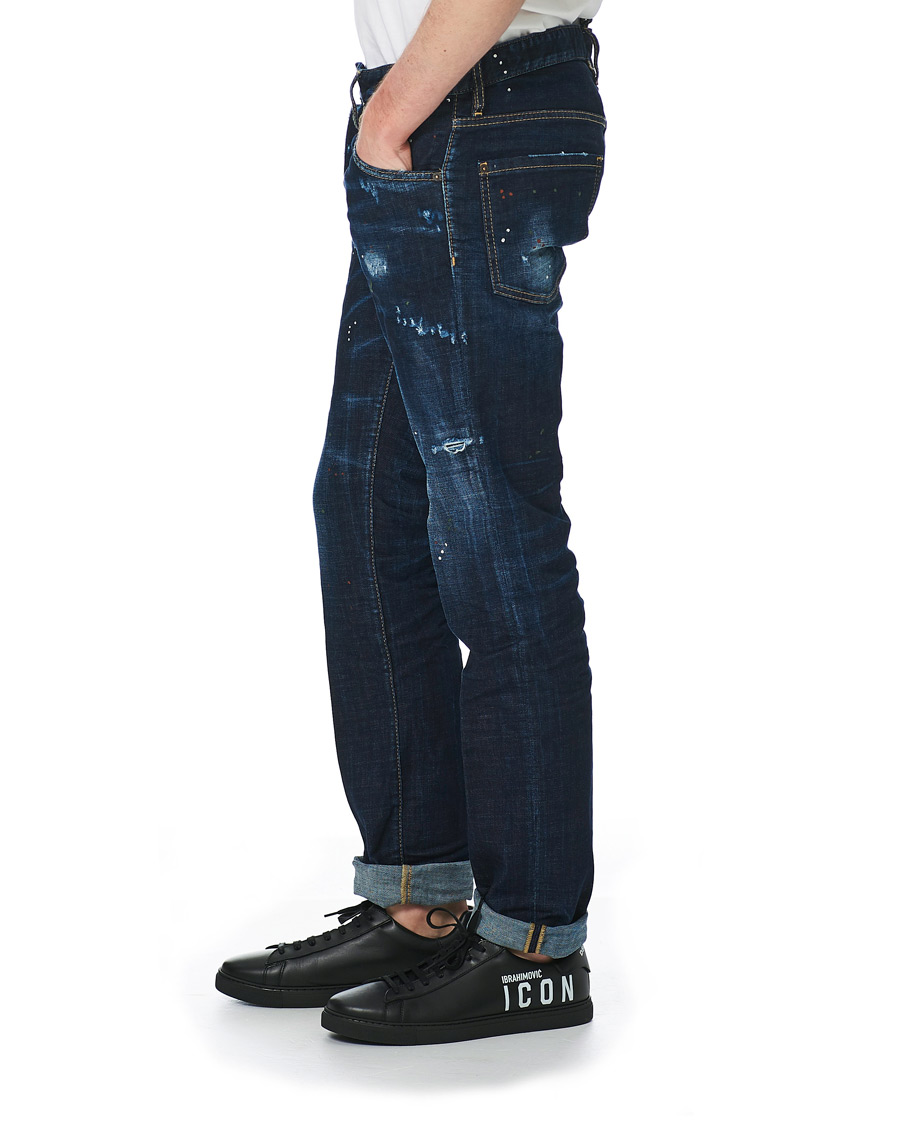 Herren | Jeans | Dsquared2 | X Ibrahimovic Cool Guy Fit Jeans Blue