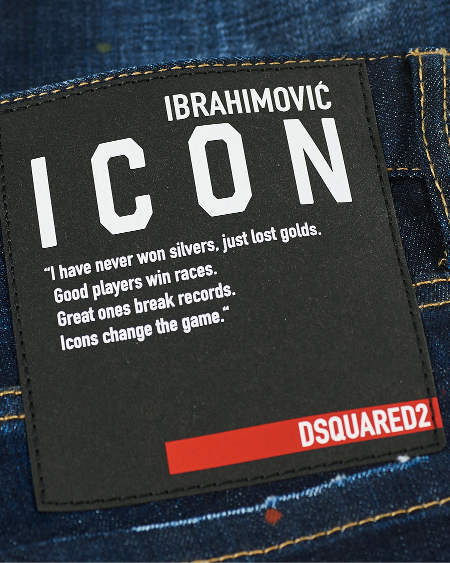 Herren | Jeans | Dsquared2 | X Ibrahimovic Cool Guy Fit Jeans Blue