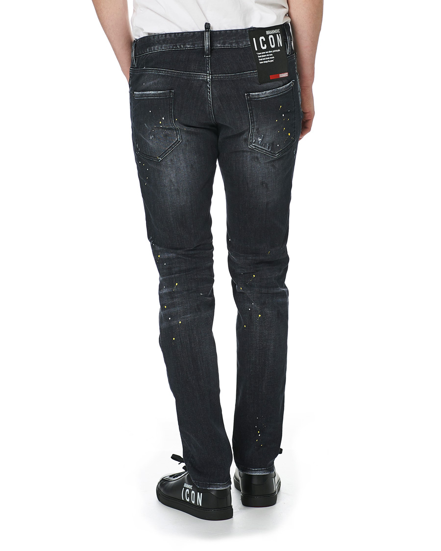 Herren | Jeans | Dsquared2 | X Ibrahimovic Cool Guy Fit Jeans Black