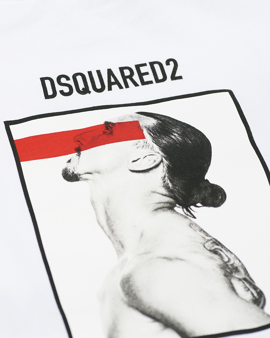 Herren | T-Shirts | Dsquared2 | X Ibrahimovic Icon Sign Crew Neck Tee White
